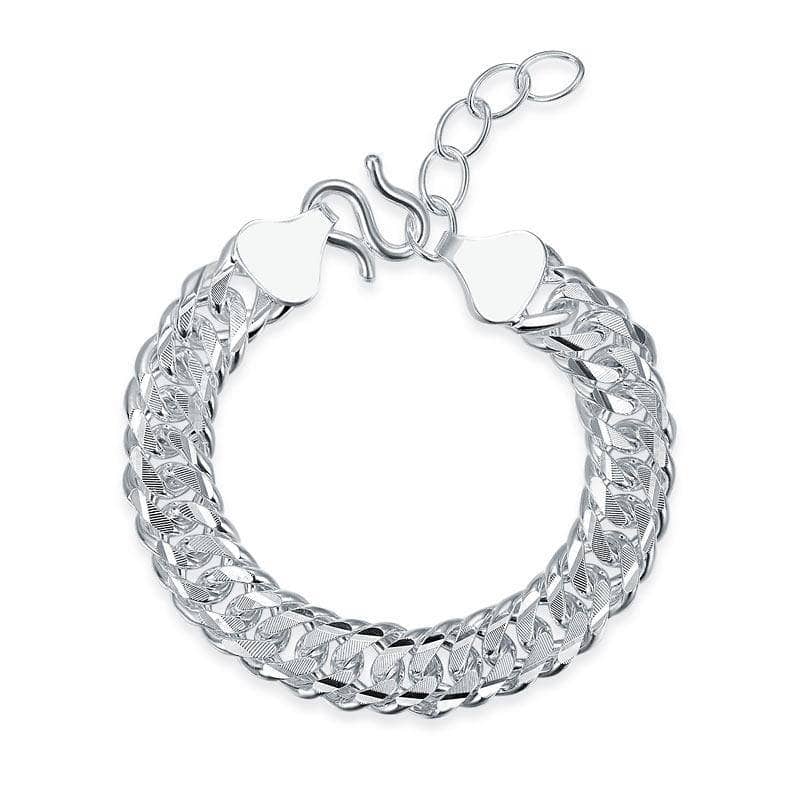 990 hot sale silver bracelet