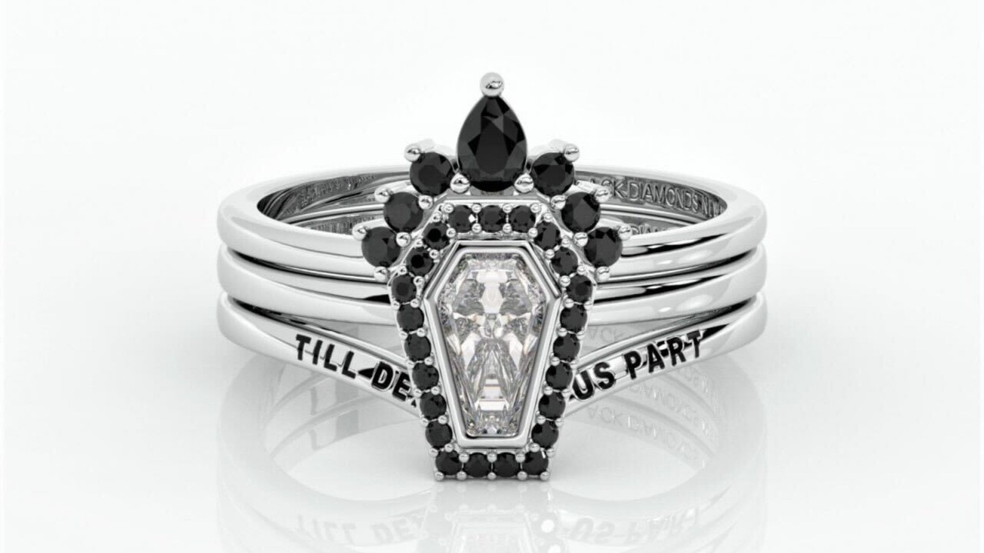 11 Cool Engagement Rings for the Modern Bride - Black Diamonds New York