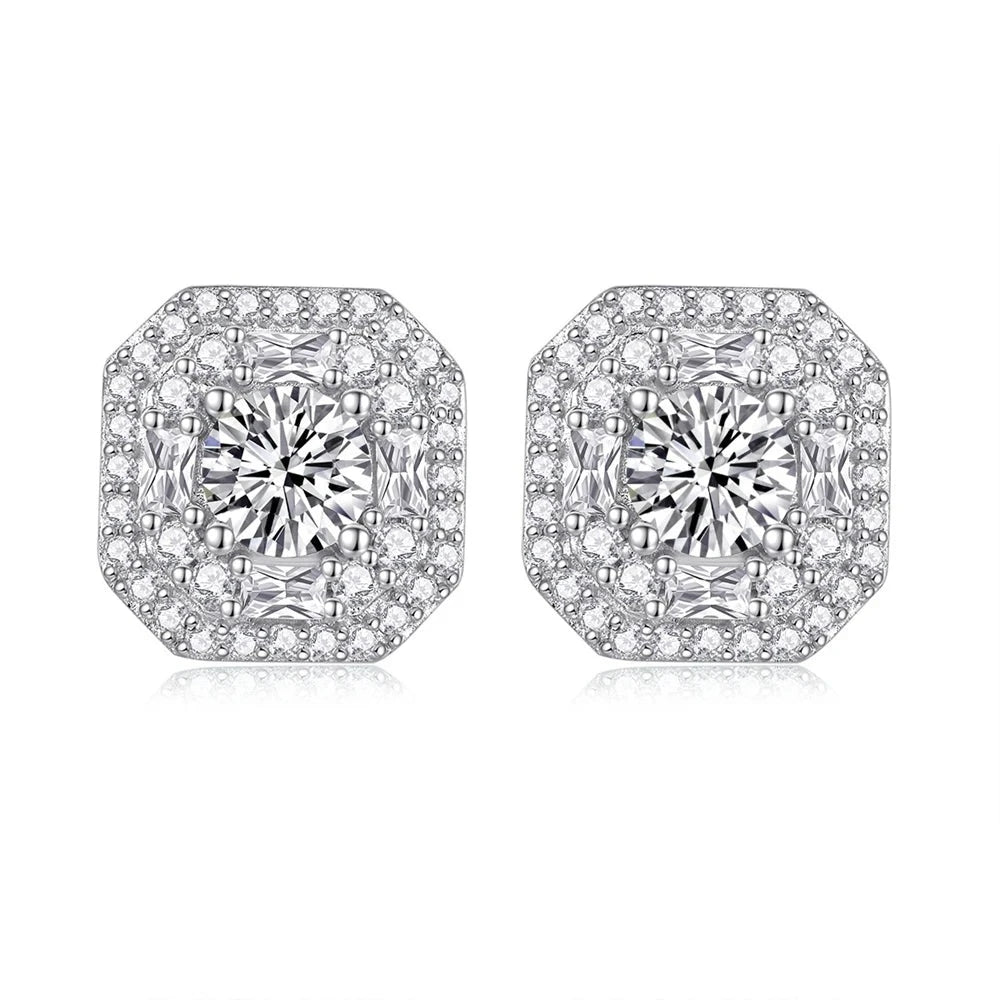 0.5 Ct Round Cut Diamond Stud Earrings-Black Diamonds New York