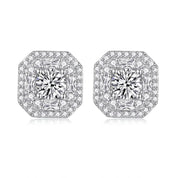 0.5 Ct Round Cut Diamond Stud Earrings-Black Diamonds New York