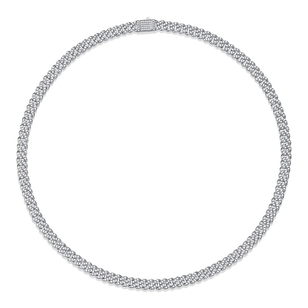 8.5 Ct Round Diamond Necklace-Black Diamonds New York