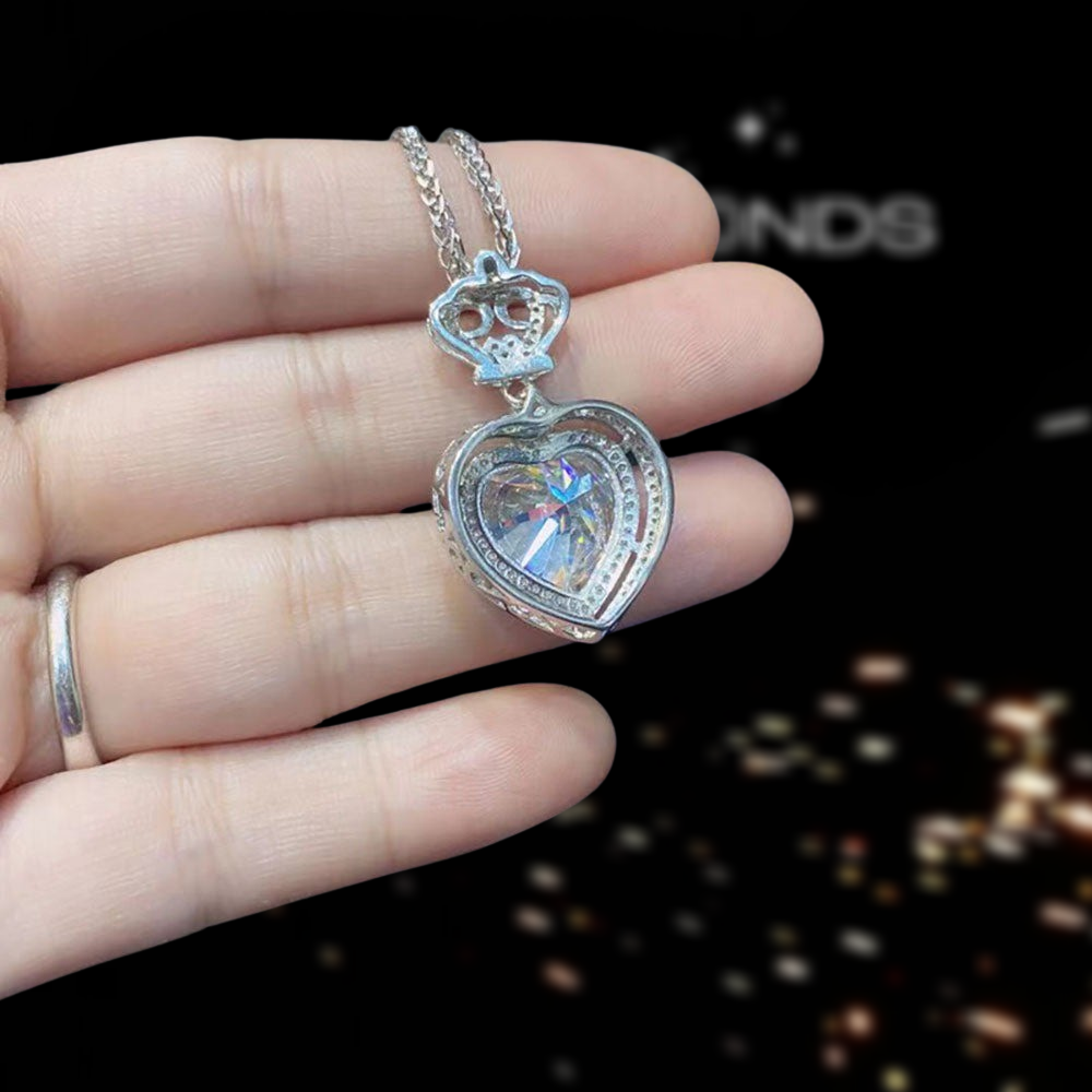 10 Ct Diamond Clavicle Crown Necklace-Black Diamonds New York