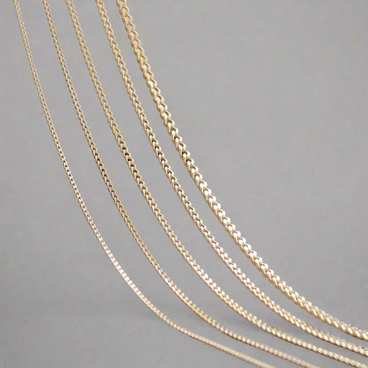 9k Yellow Gold Cuban Chain Necklace-Black Diamonds New York