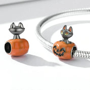 Pumpkin Black Cat Halloween Charm Series-Black Diamonds New York