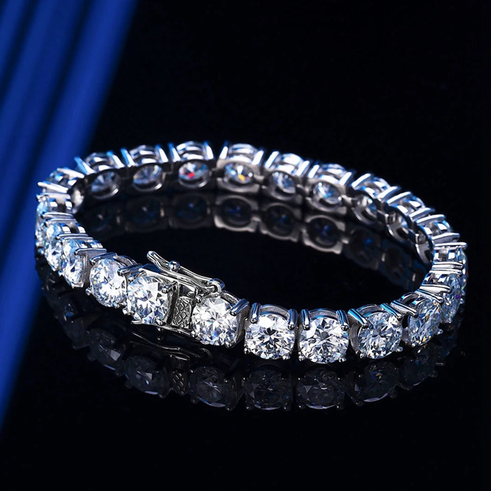 1.0Ct Diamond Tennis Bracelet-Black Diamonds New York
