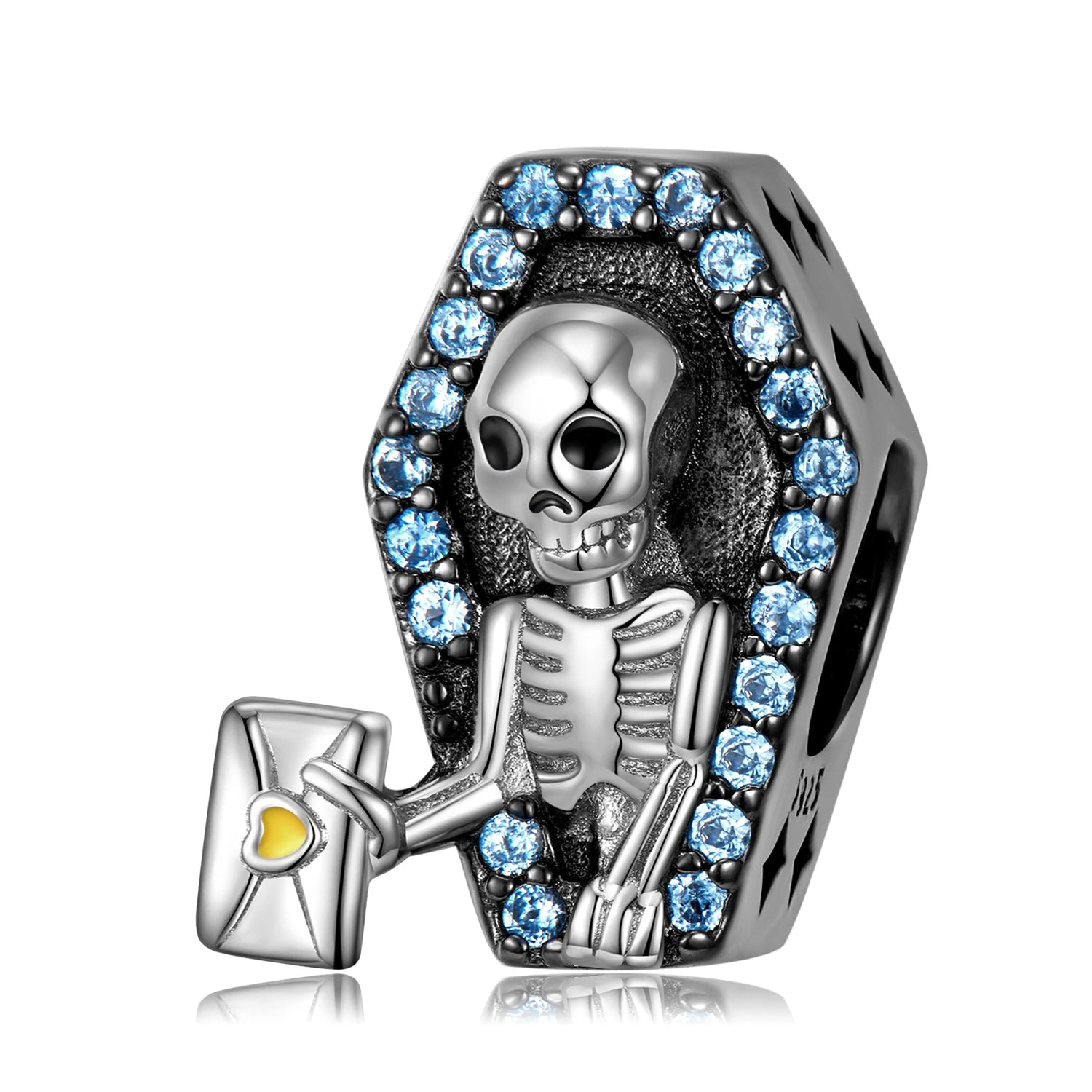 Halloween Skeleton Family Charm Series-Black Diamonds New York