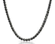 Black Diamond Tennis Necklace-Black Diamonds New York