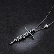 Cross Faith Diamond Chain Necklace-Black Diamonds New York