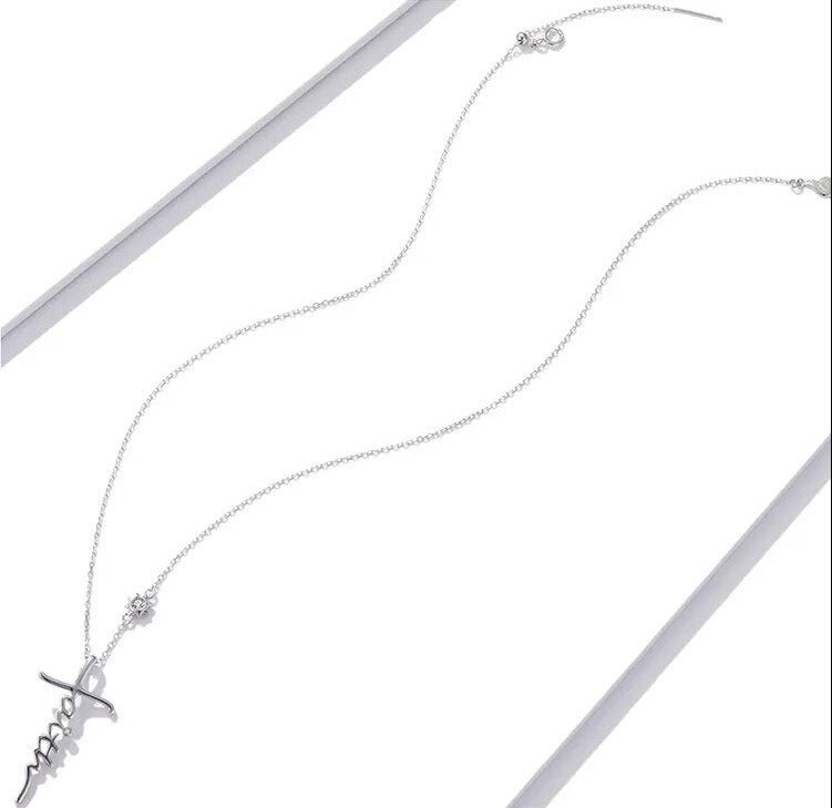 Cross Faith Diamond Chain Necklace-Black Diamonds New York