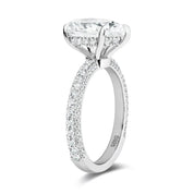 Exquisite 5.0 Ctw Diamond Engagement Ring-Black Diamonds New York