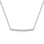 Gorgeous Round Cut Diamond Pendant Necklace-Black Diamonds New York