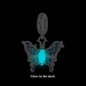 Luminous Insect Charm with Diamond-Black Diamonds New York