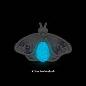 Luminous Insect Charm with Diamond-Black Diamonds New York