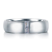 Men's Wedding Band Ring-Black Diamonds New York