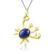 Mr. Crab Necklace-Black Diamonds New York