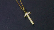 Diamond Hammer Pendant Necklace