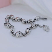 Street Rebel Gothic Skull Bracelet