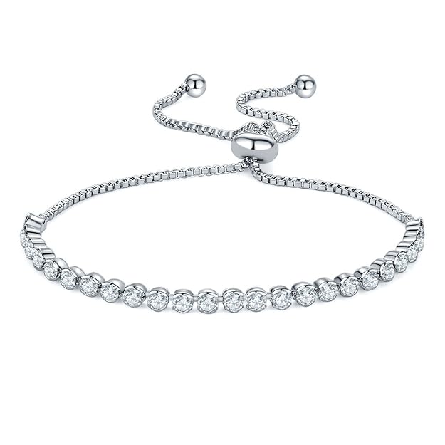 Single 3mm Diamond Tennis Bracelet-Black Diamonds New York