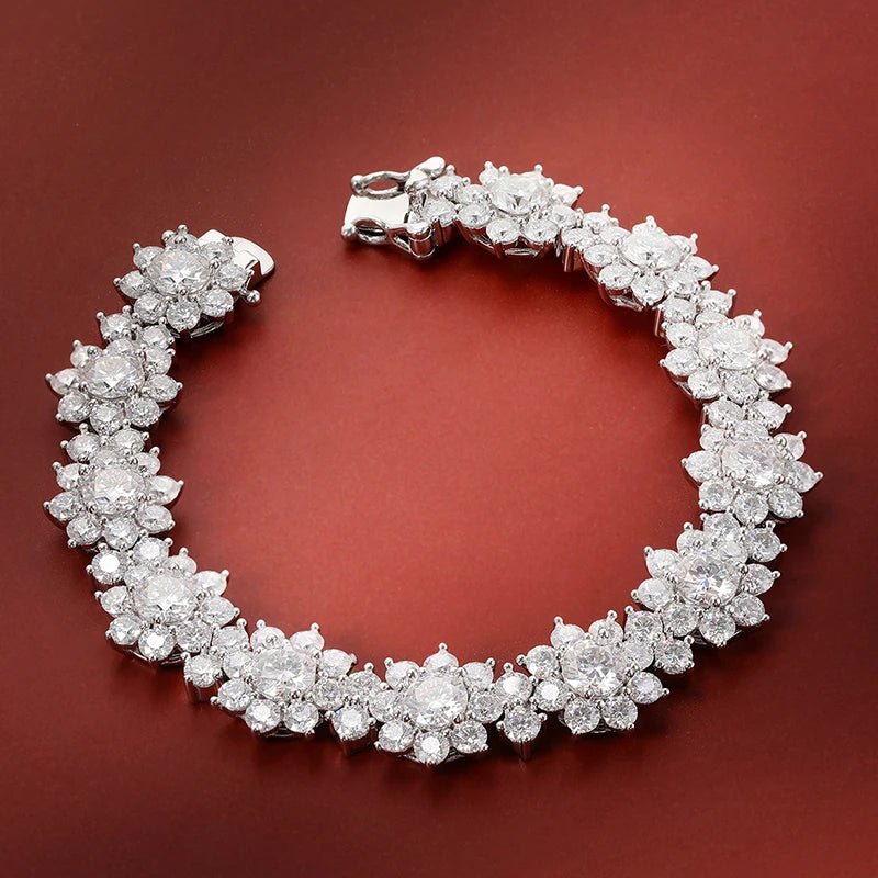 Sunflower Diamond Women's Bracelet-Black Diamonds New York