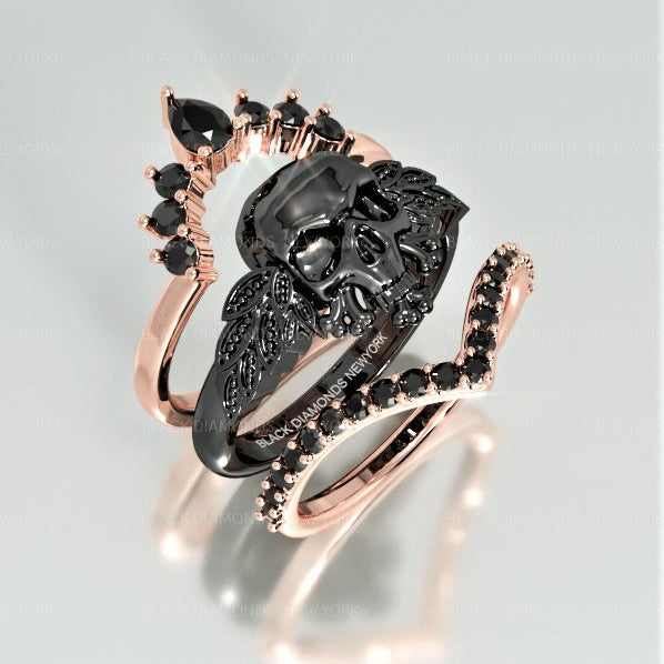 VIP Dream Ring Custom Request-Black Diamonds New York