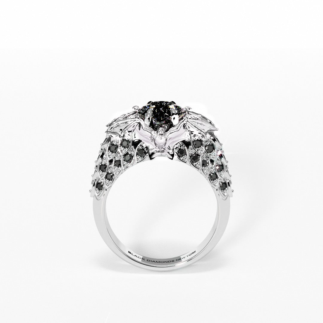 VIP GC Dream Ring Custom Request-Black Diamonds New York