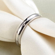 Wedding Band Ring-Black Diamonds New York