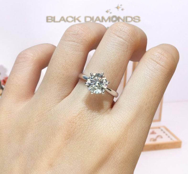Is a 3 Carat Diamond Ring Too Big? | Frank Darling | 3 carat diamond ring, 3  carat diamond, Three carat diamond