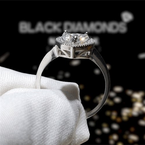 2 Carat Heart Cut Diamond Diamond Forever Love Engagement Ring-Black Diamonds New York