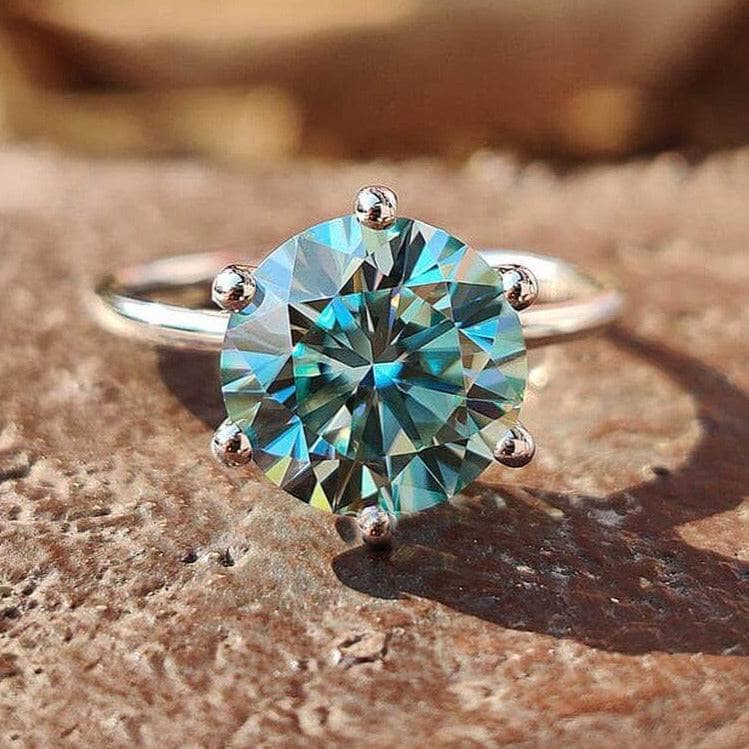 Natural Aquamarine Ring, Vintage Aquamarine, Blue Aquamarine Ring, 2024 Engagement Ring, Wedding Ring, 925 Stearling Silver Ring, Everyday Ring