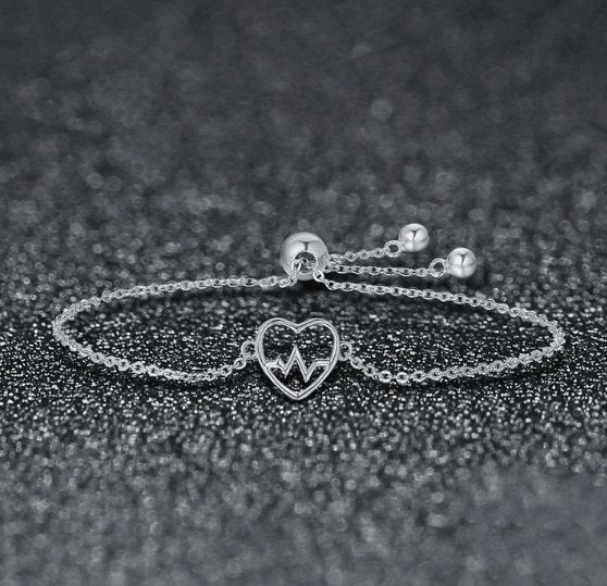 Heartbeat bolo bracelet outlet