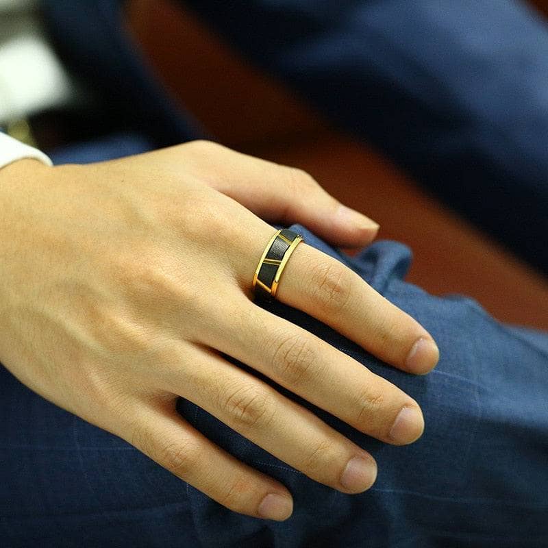 Men s 8mm Tungsten Carbide Luxury Wedding Band