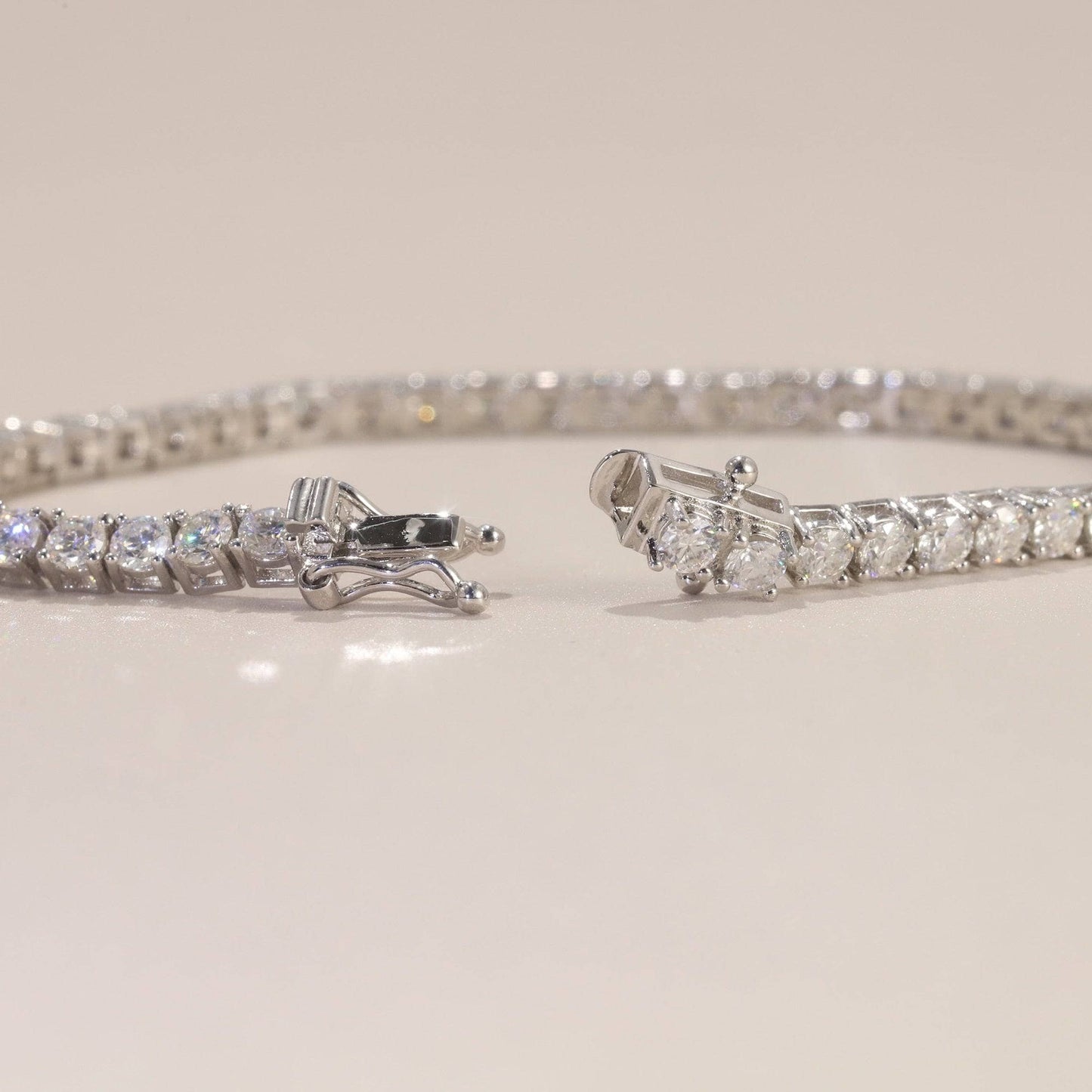 Diamond 7inch Tennis Bracelet Bangle-Black Diamonds New York