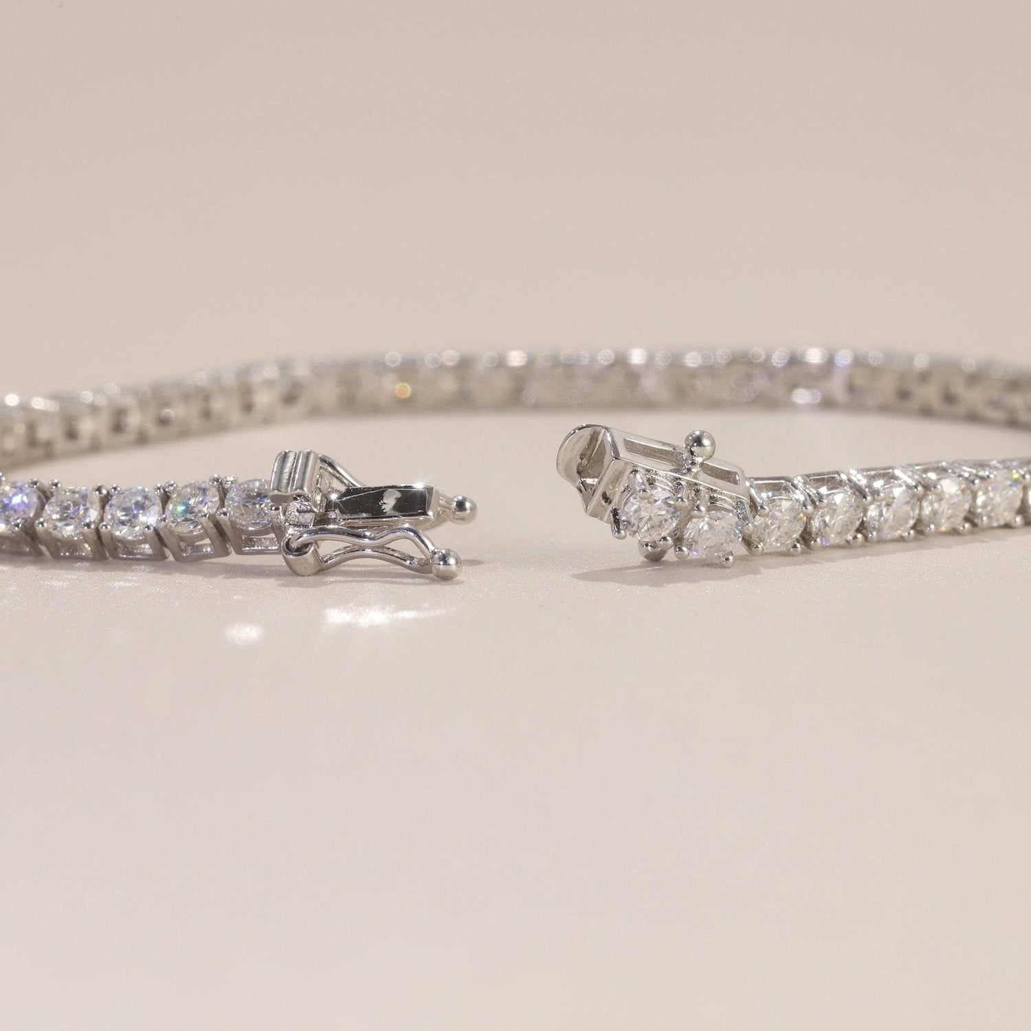 Diamond 7inch Tennis Bracelet Bangle-Black Diamonds New York