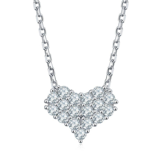 Diamond Heart Jewelry Set-Black Diamonds New York