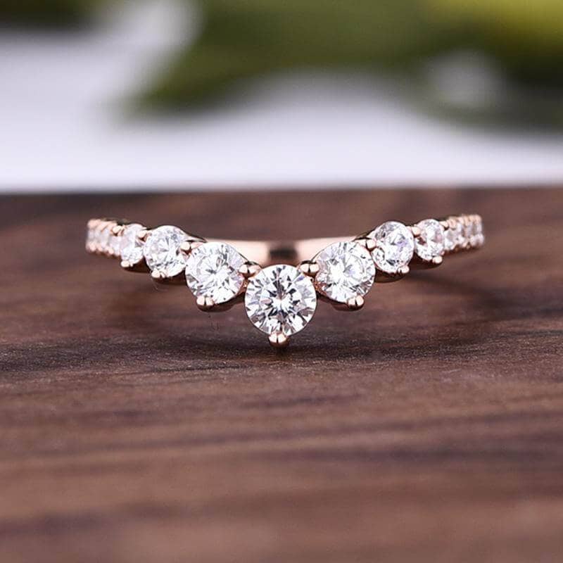 Rose Gold Unique Design Halo Oval Cut Wedding Set-Black Diamonds New York