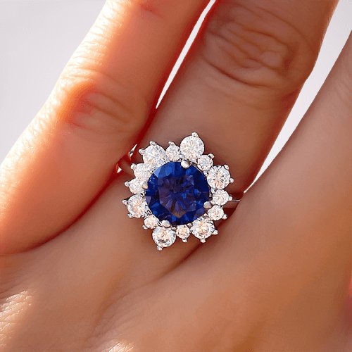 Design gemstone engagement ring hotsell