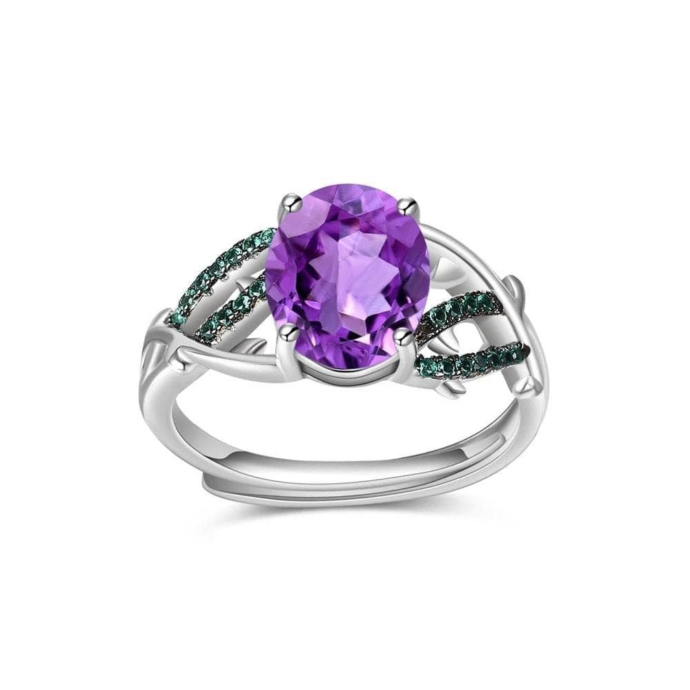 STS Genuine Tanzanite Cocktail shops Statement Ring