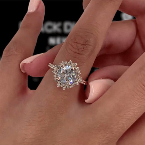 Unusual gold engagement rings sales