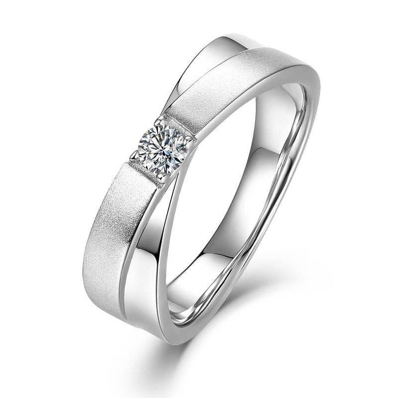 VVS1 Diamond Wedding Couple Ring-Black Diamonds New York