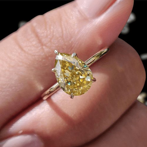 Estate Tourmaline Jewelry, Estate Tourmaline Ring, Canary Yellow Tourmaline  Ring | M.S. Rau